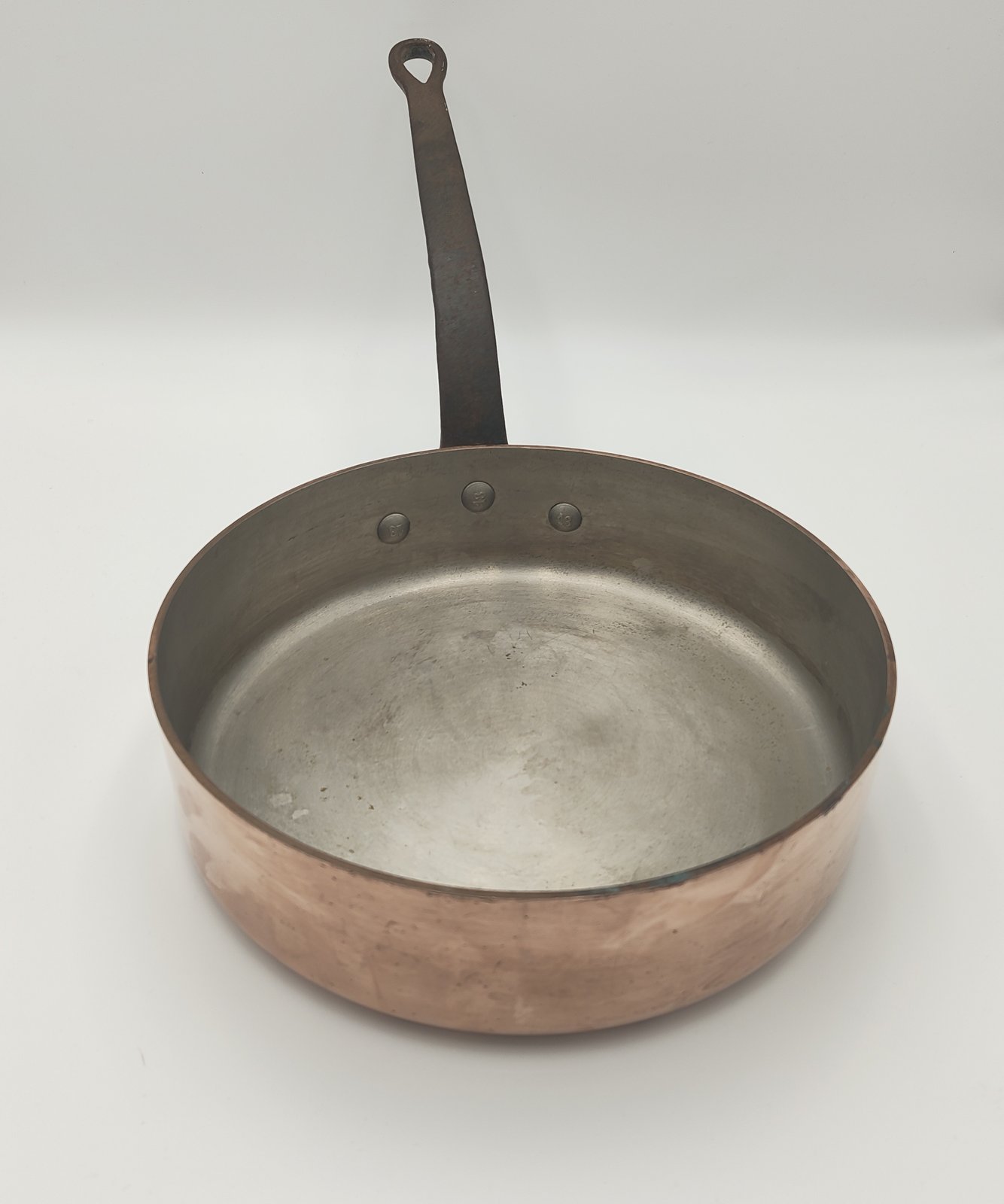 E. Dehillerin Tinned Copper Sauté Pan, 29 cm, Paris, France — 2