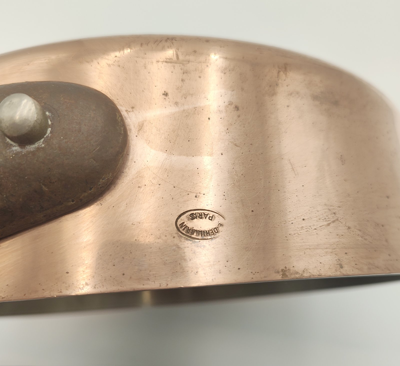 E. Dehillerin Tinned Copper Sauté Pan, 29 cm, Paris, France — 7
