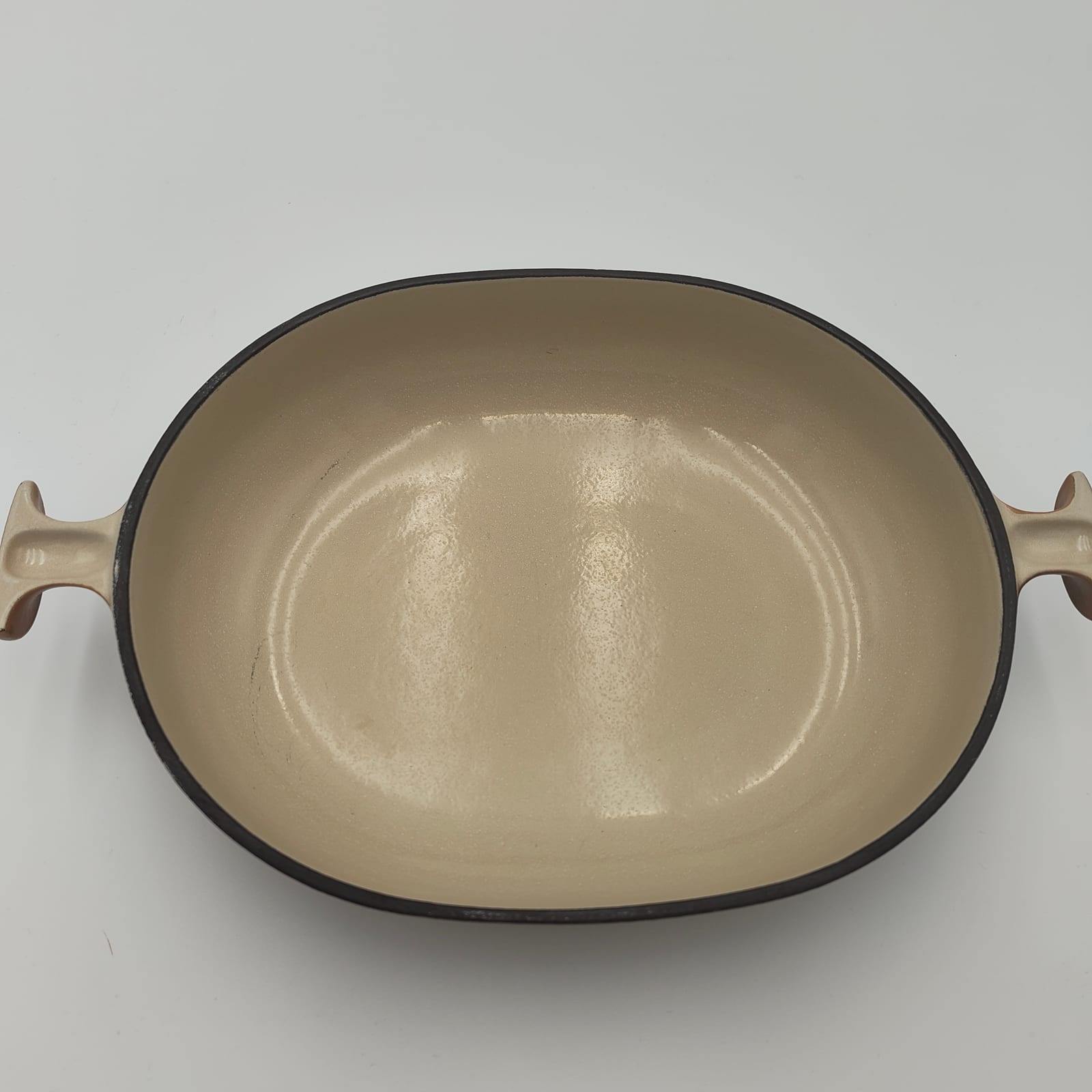 Enzo Mari "Mama" Oval Dish, Le Creuset, Enamelled Cast Iron, France — 3