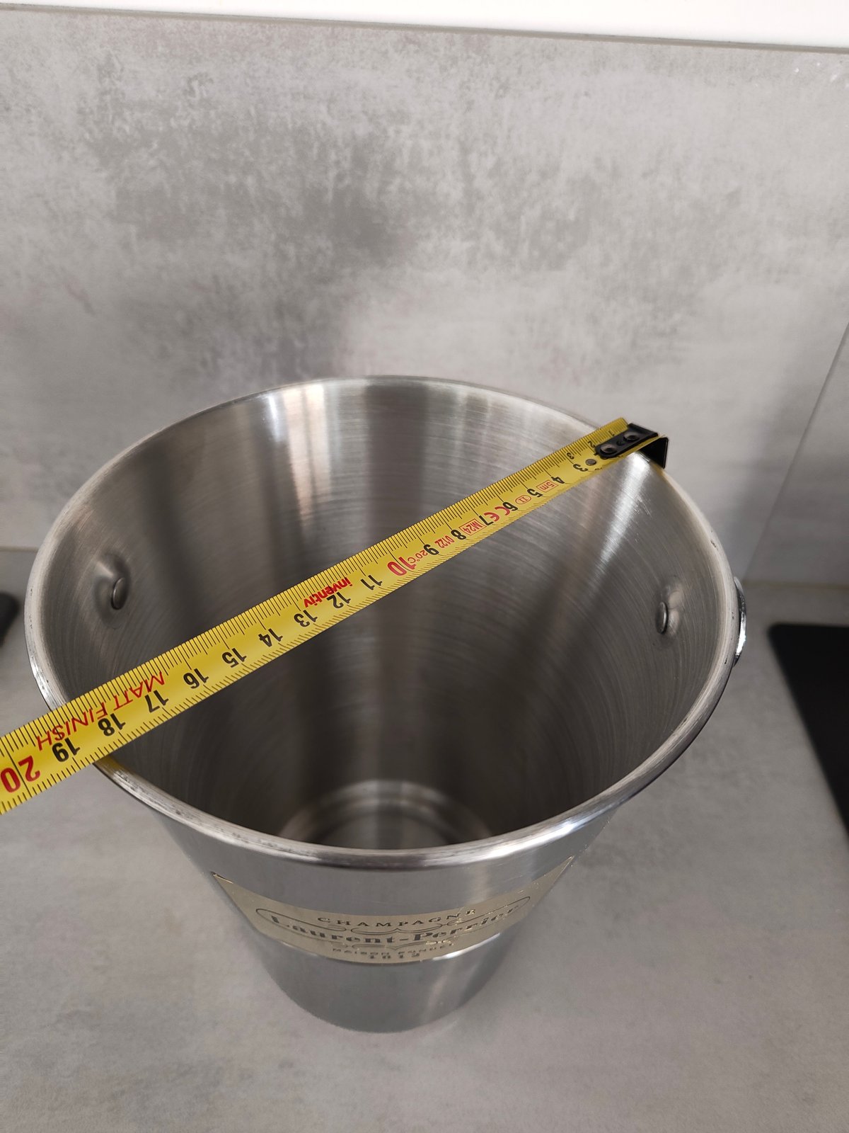 Laurent-Perrier Champagne Cooler, Stainless Steel, France — 7