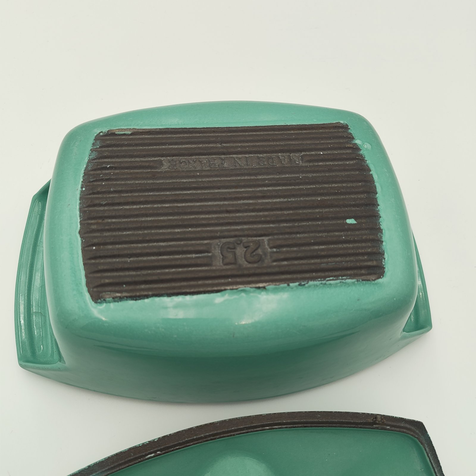 Raymond Loewy La Coquelle Cocotte, Le Creuset, Enamelled Cast Iron, France — 10
